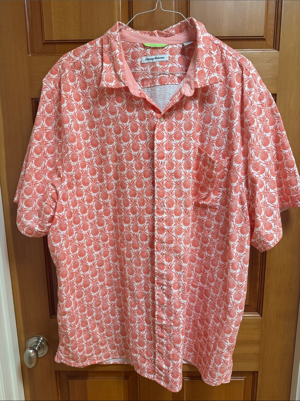 Tommy Bahama Camp Shirt with Pineapples XXXL - Picture 5 of 5